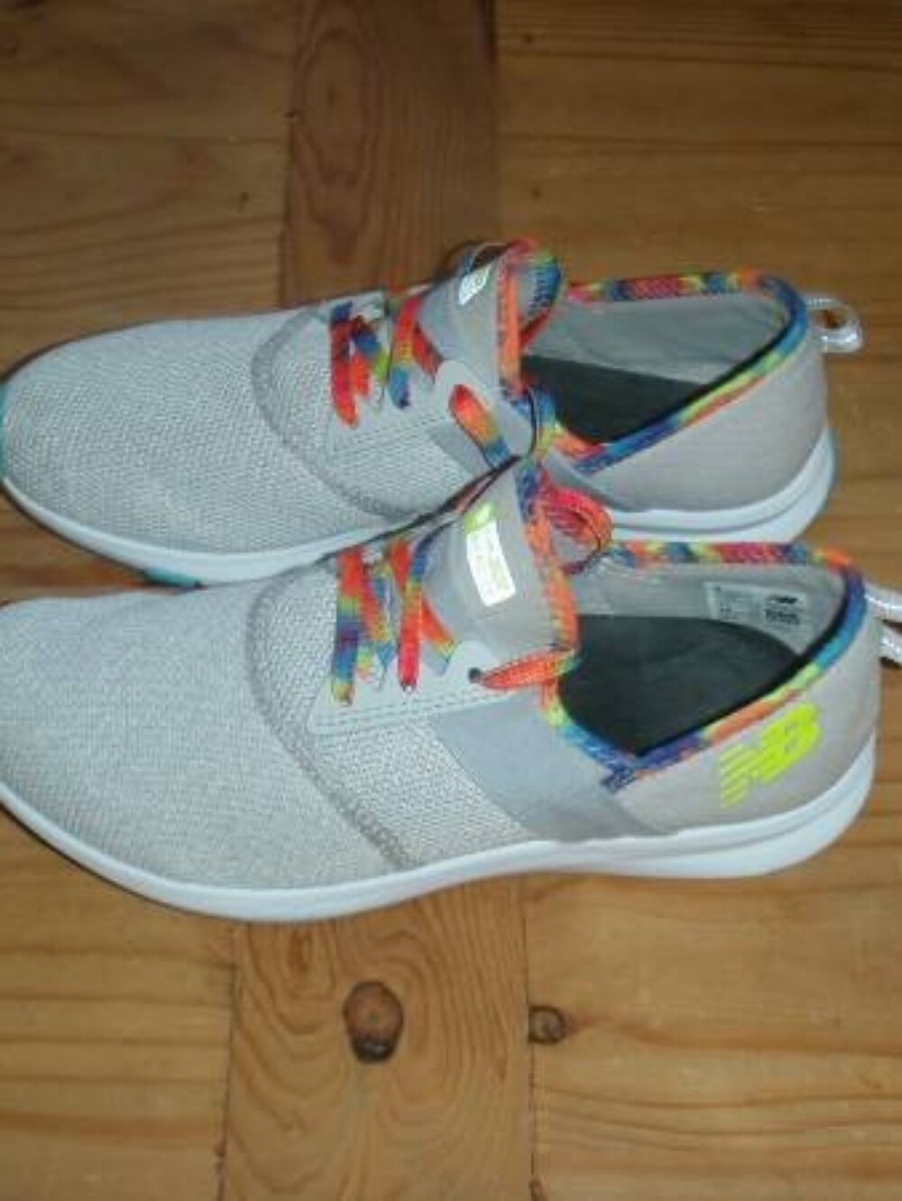 New Balance Fuel Core Nergize - Gray & Tye Dye - Women's Size 8.5 - Picture 6 of 8
